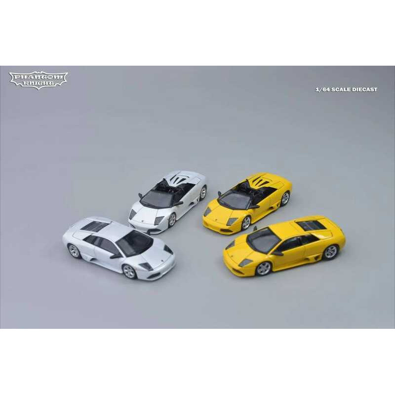 Phantom Knight PK 1:64 โมเดลอัลลอย Murcielago Lp640 Coupe Roadster