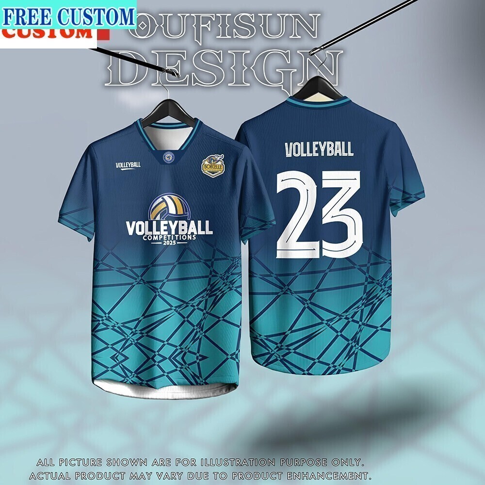 ใหม่ Nfl Edition สินค้าปี 2025 เสื้อวอลเลย์บอลไมโครไฟเบอร์ Unisex