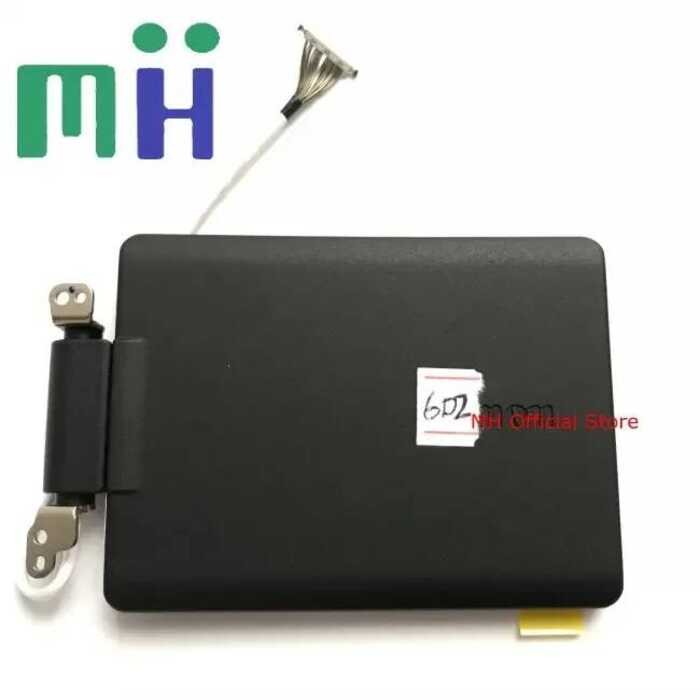 ▥ ใหม่สําหรับ Canon 6D2 6Dii 6Dm2 จอแสดงผล Lcd พร้อมฝาครอบบานพับสาย Flex 6D Mark II 2 M2 Mark2