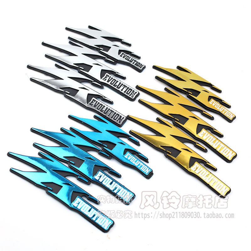 เหมาะสําหรับ Yamaha JOG ZR evolution EVO Mouse Monster Electroplating โลโก้สามมิติ Decal Body Decal