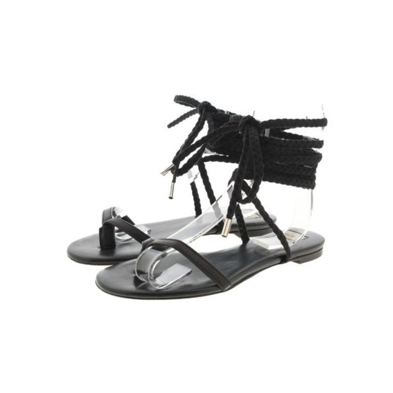 ELIN n M 5 Sandals Women black 22.5cm Direct from Japan Secondhand