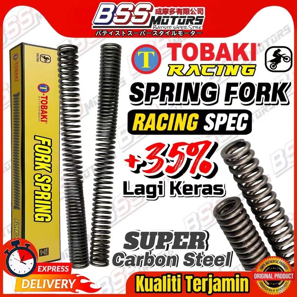TOBAKI Racing Fork Spring Y15ZR V1-V2 / LC135 V1-V8 / RS150 RSX / EX5 DREAM / VF3i / NVX155 / Y16ZR 