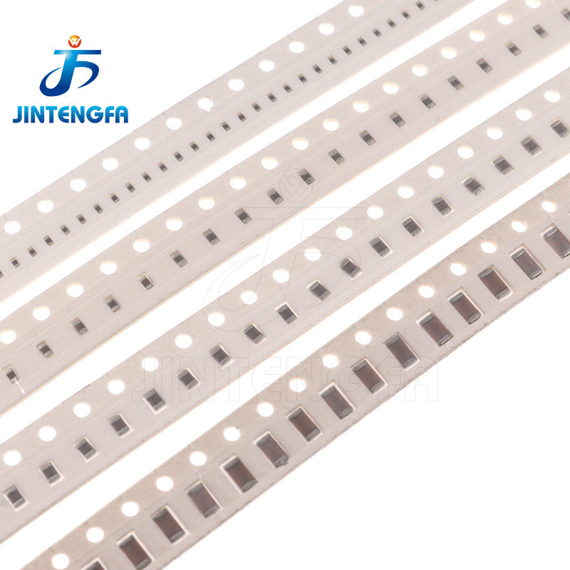 100pcs 1206 50V SMD ชิปหนา Multilayer ตัวเก็บประจุเซรามิค 10pF- 100UF 10NF 100NF 1PF 22PF 1UF 2.2UF 