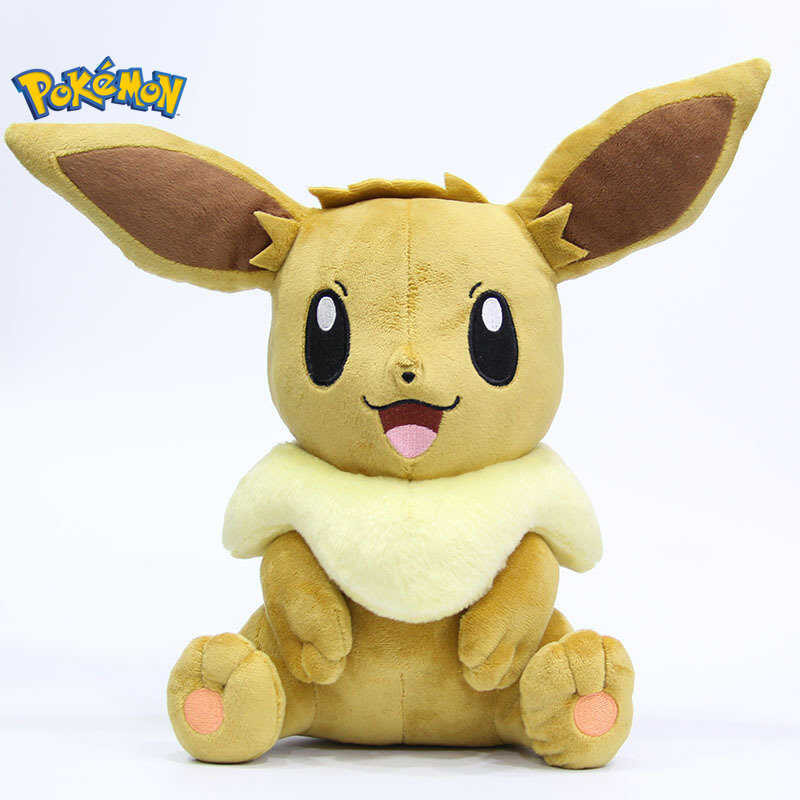 30Cm Eevee Plush Toy การ์ตูนน่ารักอะนิเมะ Genie Plush ตุ๊กตานุ่มยั