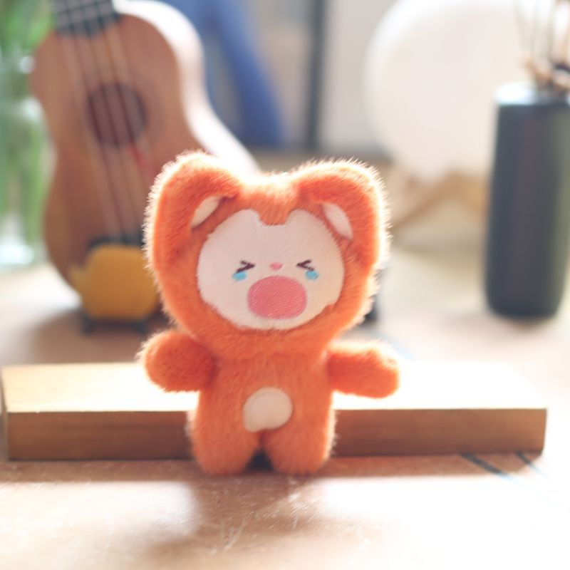 Little Sweet Fox ตุ๊กตาพวงกุญแจจี้ตุ๊กตาน่ารักน่ารักสําหรับและกระเป๋าถือเพิ่มเติม