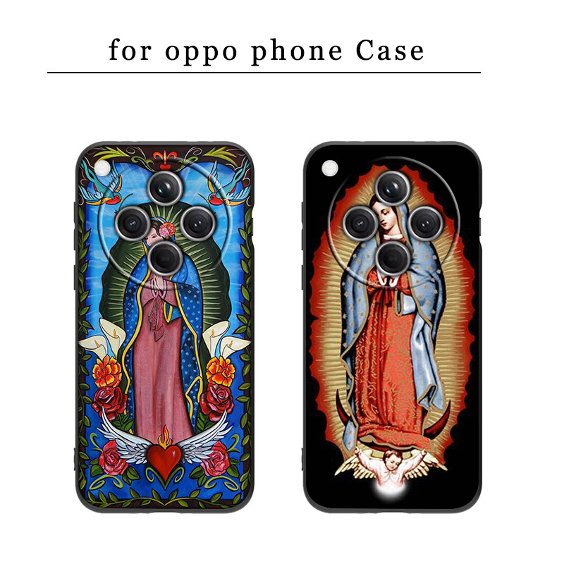 QL167 Virgin of Guadalupe OPPO A57 4G A5S A7 A8 A31 A60 A76 A77 A80 A91 F15 F3 A92 A93 A72 A52 A94 S
