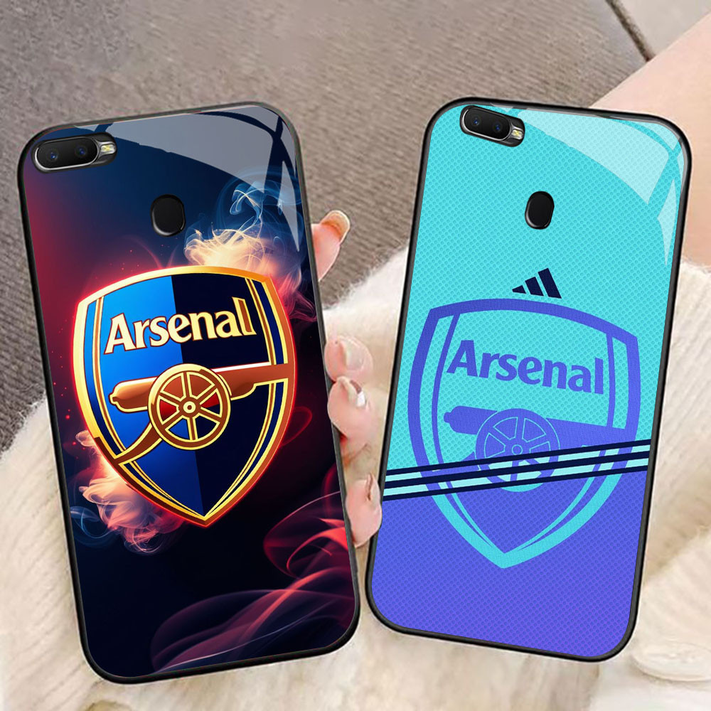 MK-5 Arsenal Liquid HD Glass Casing สําหรับ OPPO A7 A12 A12S A11K A5S F9 F7 F5 Realme 2 Pro