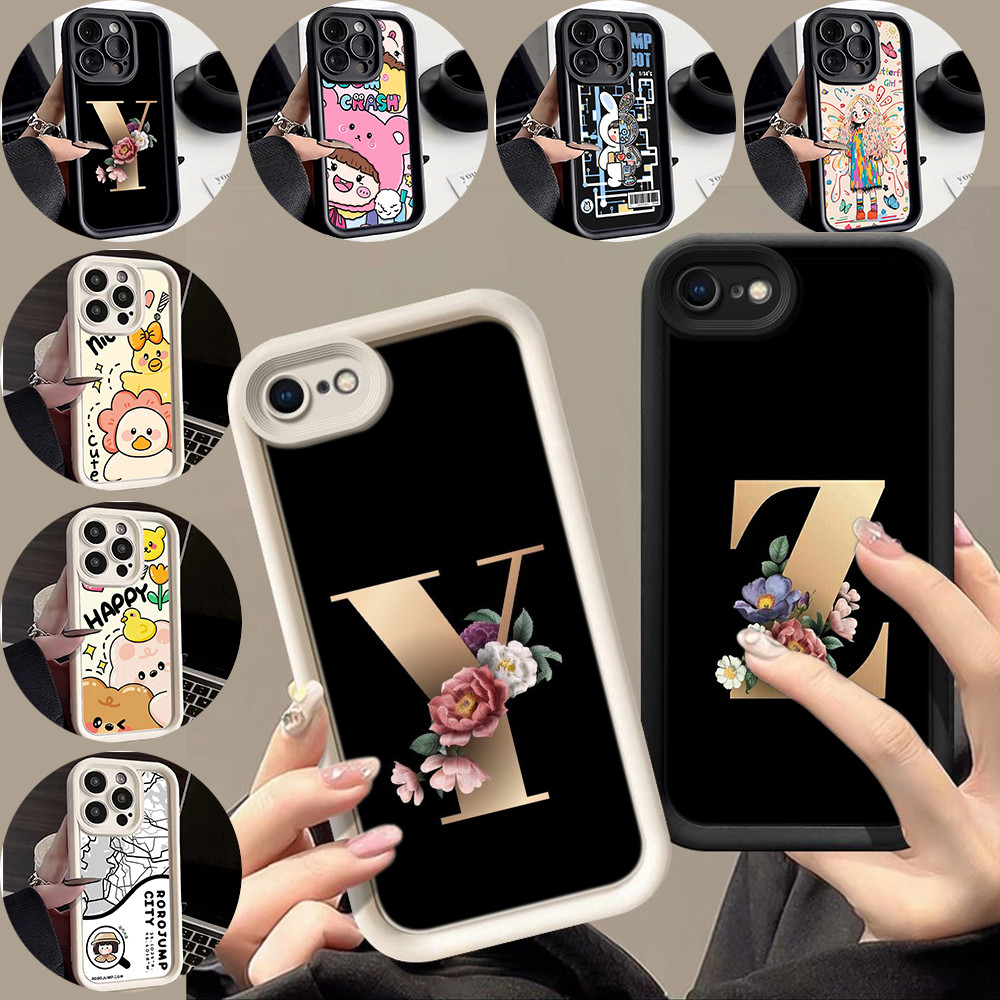 สำหรับ OPPO A94 A98 A60 A74 A79 A1S Reno5 F 5Lite  เคสโทรศัพท์มือถือ ดวงตานางฟ้า กรณ RR28 Flower Let