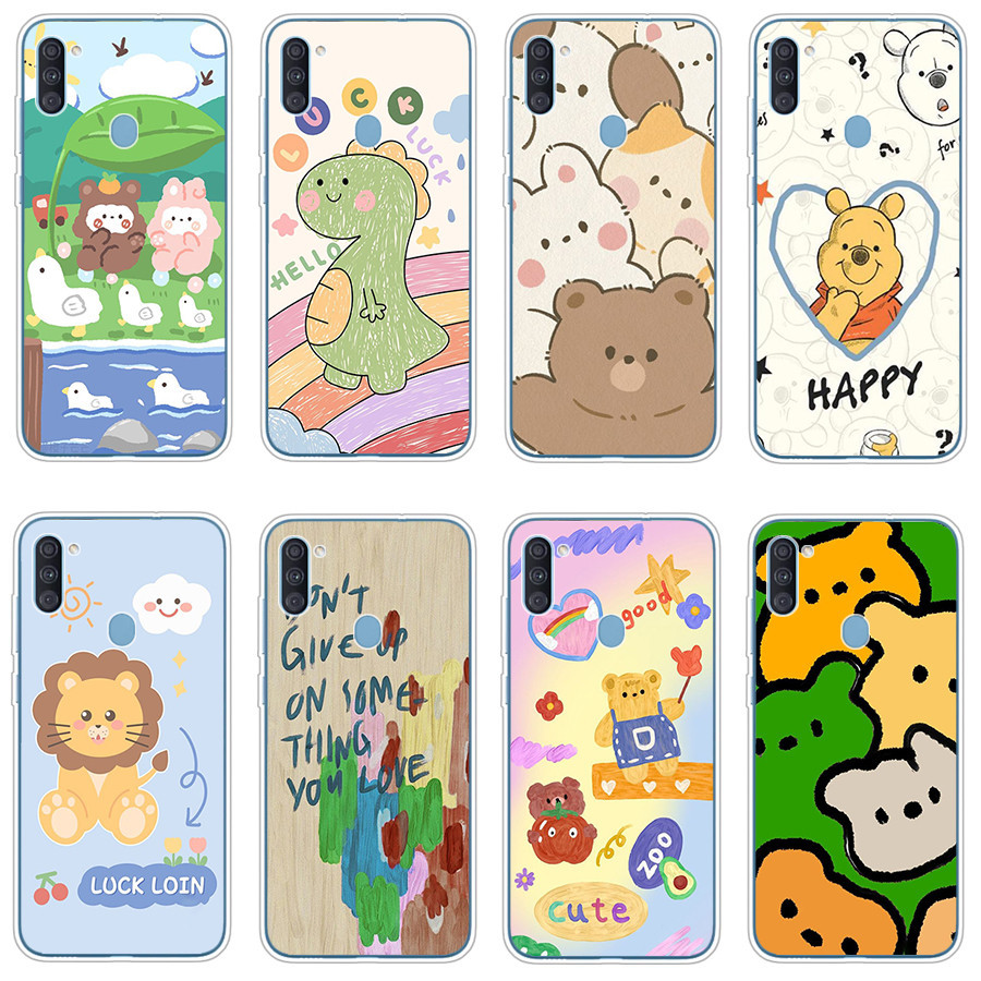 Samsung Galaxy a10s a11 a12 a20s Soft Silicone TPU Casing เคสโทรศัพท์ Cover