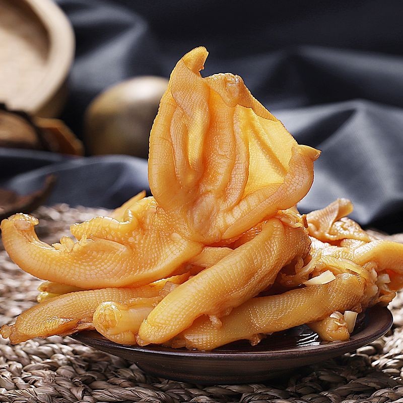 🔥ของแท้🔥 Chunjiang Pickled Pepper Boneless Duck Feet 20g*10 Boneless Duck Feet Boneless Duck Meat