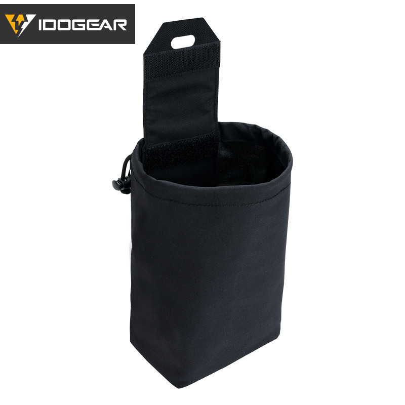 IDOGEAR กระเป๋าใส่อุปกรณ์รีไซเคิลแบบพับได้ EDC Drop กระเป๋าใส่เครื่องมืออเนกประสงค์น้ำหนักเบา 35116