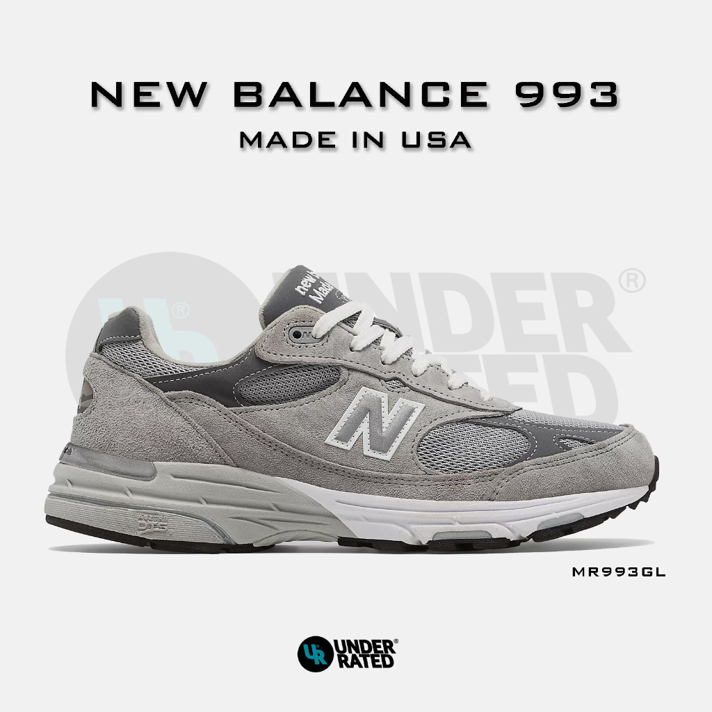 ♞,♘[สินค้าพร้อมส่ง] รองเท้า New Balance รุ่น 993 Made In USA สินค้าลิขสิทธิ์แท้ 100%