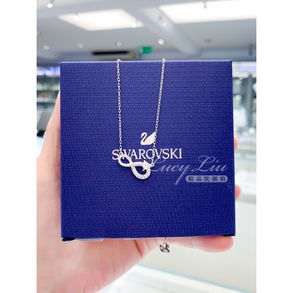 ♞,♘



 ,สินค้าพร้อมส่งในไทยของแท้100% Swarovskiของแท้Swarovskiแท้ สร้อยคอ SWAROVSKI INFINITY neckl