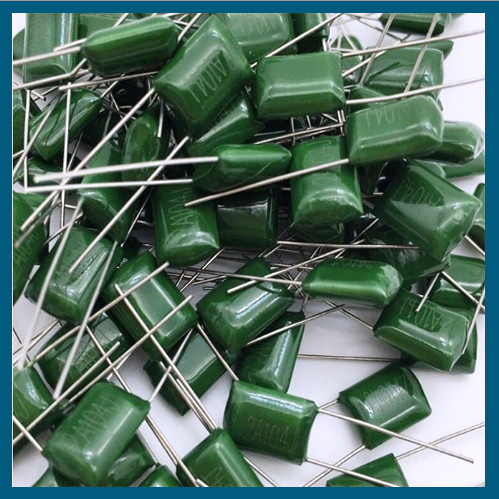 (10 ชิ้น) Mylar Capacitor 2A104J สําหรับอินพุตไมโครโฟนป้องกัน feedback