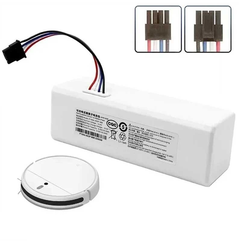 14.4V d High-capacity The New Sweeper 1C P1904 4S1P MM Mijiami Vacuum Cleaner Sweeping Robot Batt