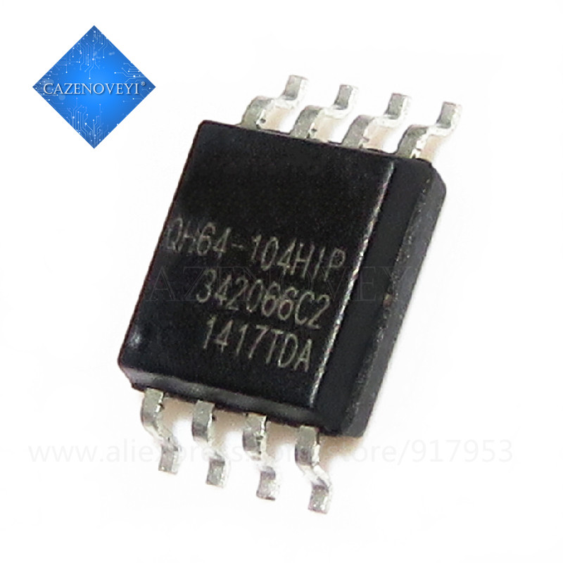 5 ชิ้น EN25QH64-104HIP SOP8 EN25QH64 SOP-8 25QH64 SOP 25QH64-104HIP QH64-104HIP EN25QH64A-104HIP ในส