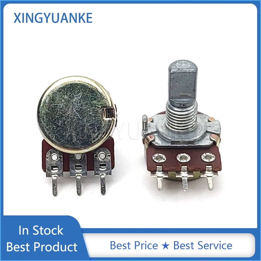 5 ชิ้น/ล็อต WH148 ประเภทเดี่ยว Potentiometer C10K C20K C50K C100K เครื่องขยายเสียงปริมาณ Potentiomet