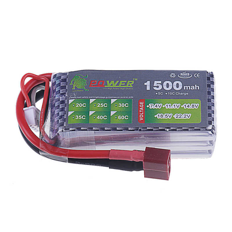 3S Dce Lipo 11.1V 1500Mah 2200Mah 3300Mah 4200Mah 5200Mah 10800Mah แบตเตอรี่แบบช