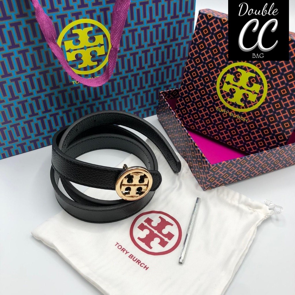 (แท้ % from Factory) ทอรี่ TORY BURCH Belt สุภาพสตรี เข็มขัดผู้หญิง