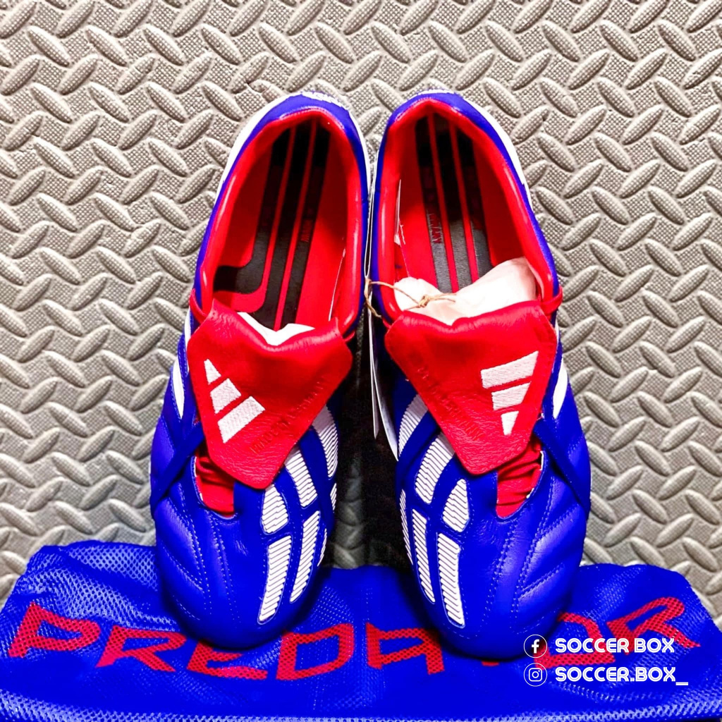 รองเท้าสตั๊ด Adidas Predator Mania Remake FG ตัวท็อป ของเเท้ 100% dfko