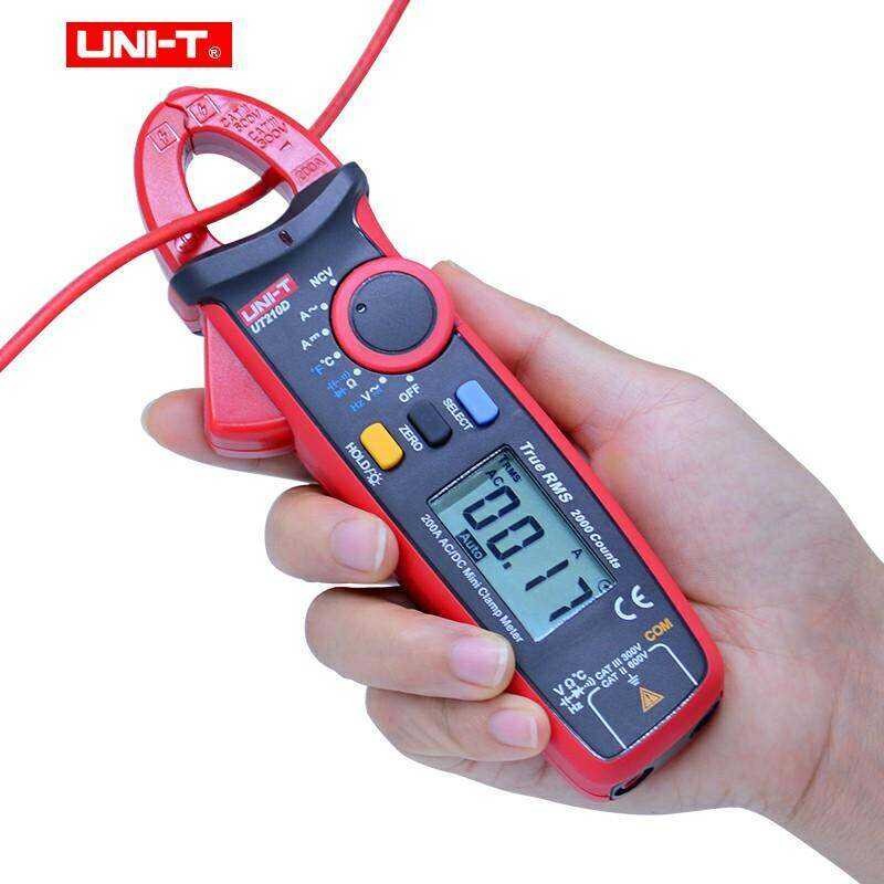 Uni-T 🍀 Ut210e/Ut210d ดิจิตอล Ac/กระแสไฟฟ้า DC แรงดันไฟฟ้า Series