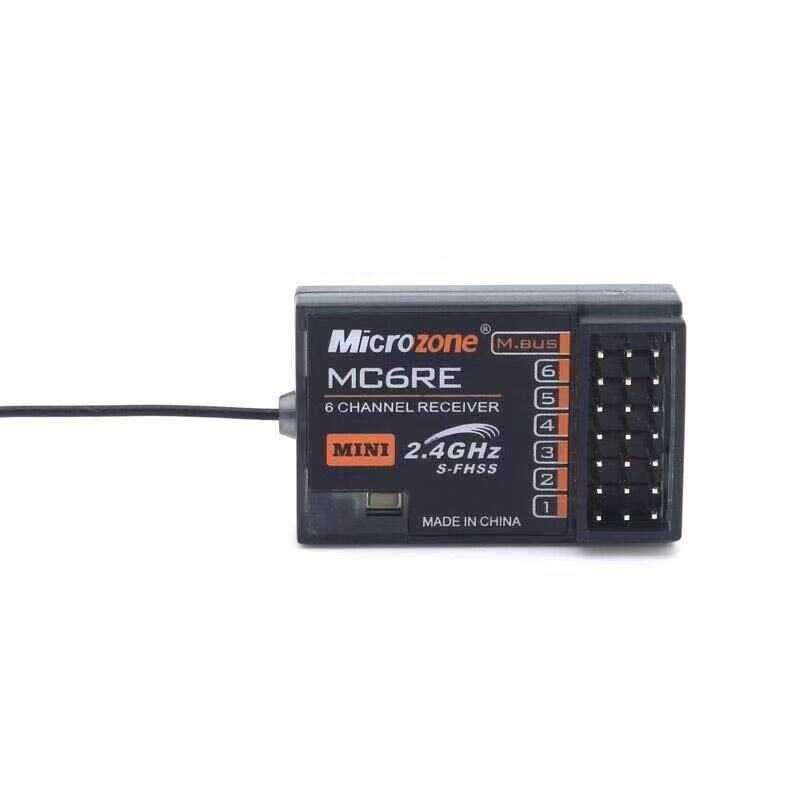 Δ Mc7rb MINI รับ 6Ch, ไมโครโซน Mc6re 2.4G 6Ch ควบคุมส่งสัญญาณสำหร