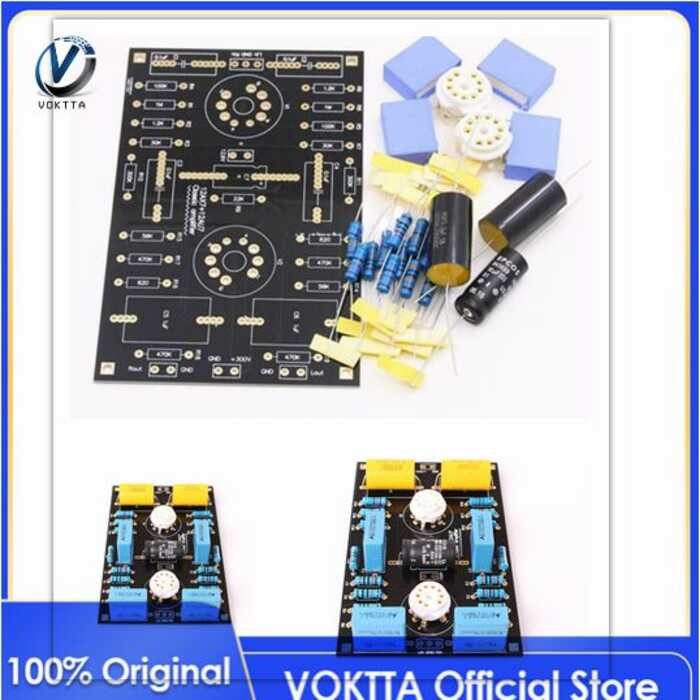❤ Original VOKTTA ล่าสุดรุ่นคลาสสิกวงจรหลอด Preamplifier Preamp Board DIY ชุดสำหรับ12ax7/12Au7ห