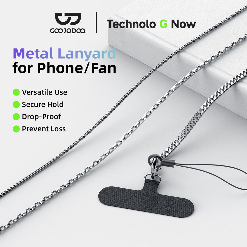 GOOJODOQ เชือกแขวนมัลติฟังก์ชั่นเหมาะสําหรับโทรศัพท์มือถือแฟนหูฟัง ฯลฯ สะดุดตาแฟชั่น