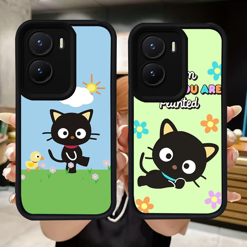 Q26 Chococat ปลอกอ่อนสําหรับ VIVO Y35 IQOO Z9X Y01 Y01A Y55 Y75 Y56 Y15a Y16 Z9 Y15s Y22s Y22 13 Z10