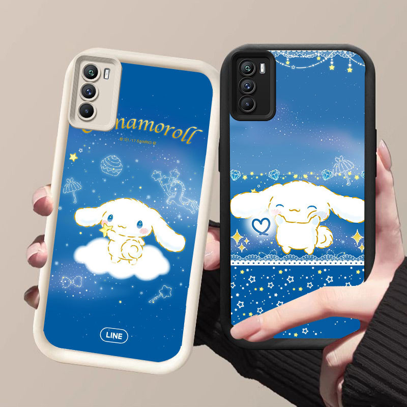 YZ-169 Sanrio พุดดิ้งสุนัขกันกระแทกสําหรับ OPPO Realme C17 A11S 7I A53 A54S A33 C75 A16 A16s A53S 20