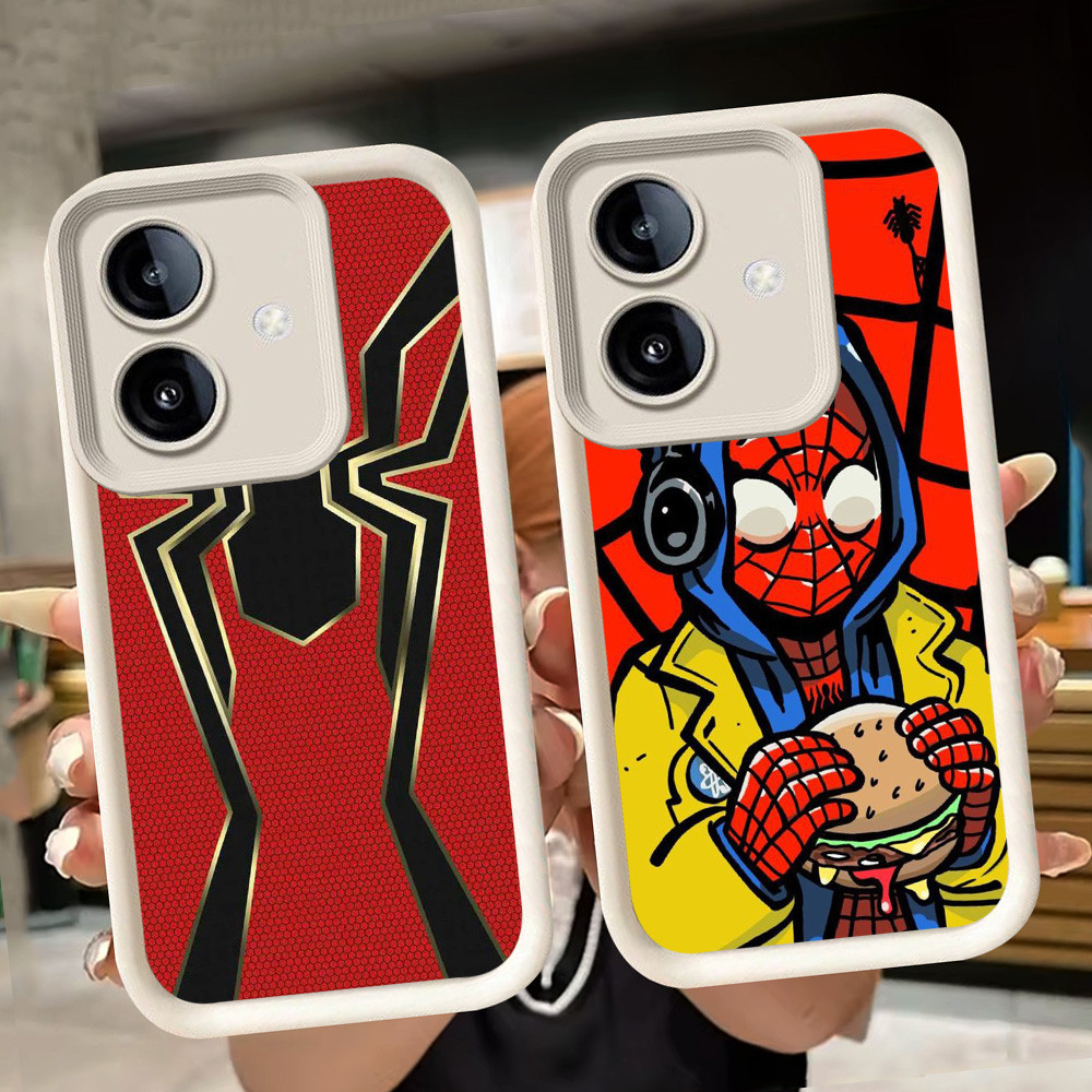 ปลอกอ่อนสําหรับ OPPO A5 A79 A3X A3 A5i Pro A5X 5G สีขาว Q30 Spiderman