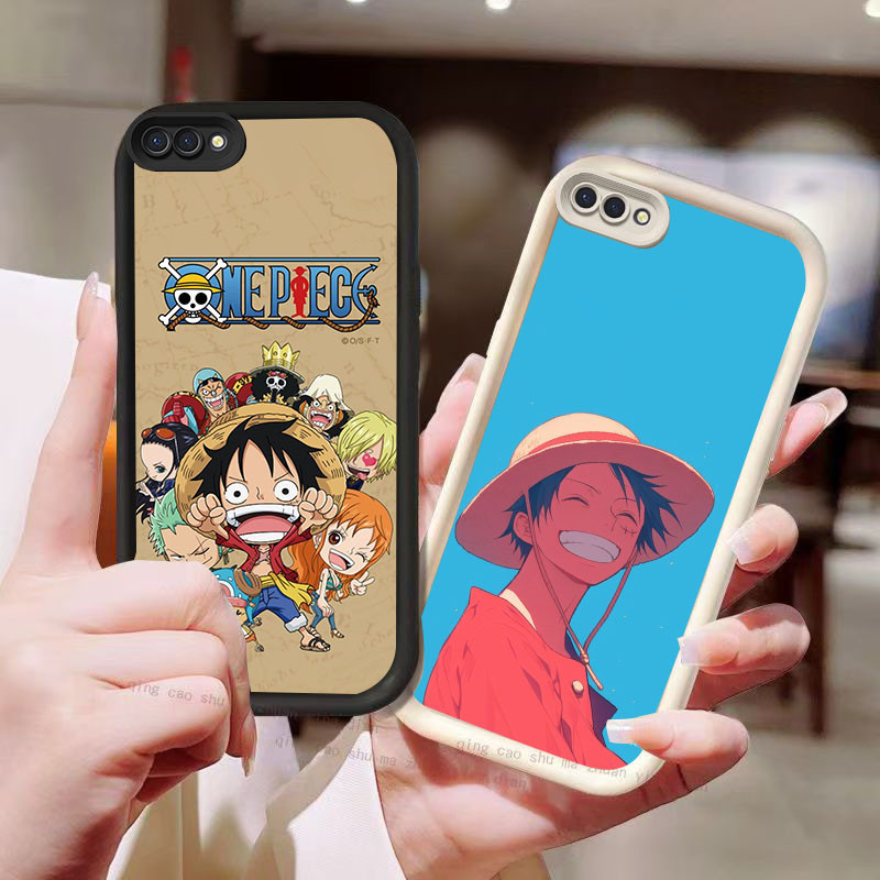 YZ-48 One Piece Luffy สวยมากสําหรับ OPPO Realme A1K C2 C2s A5 A12E A3S