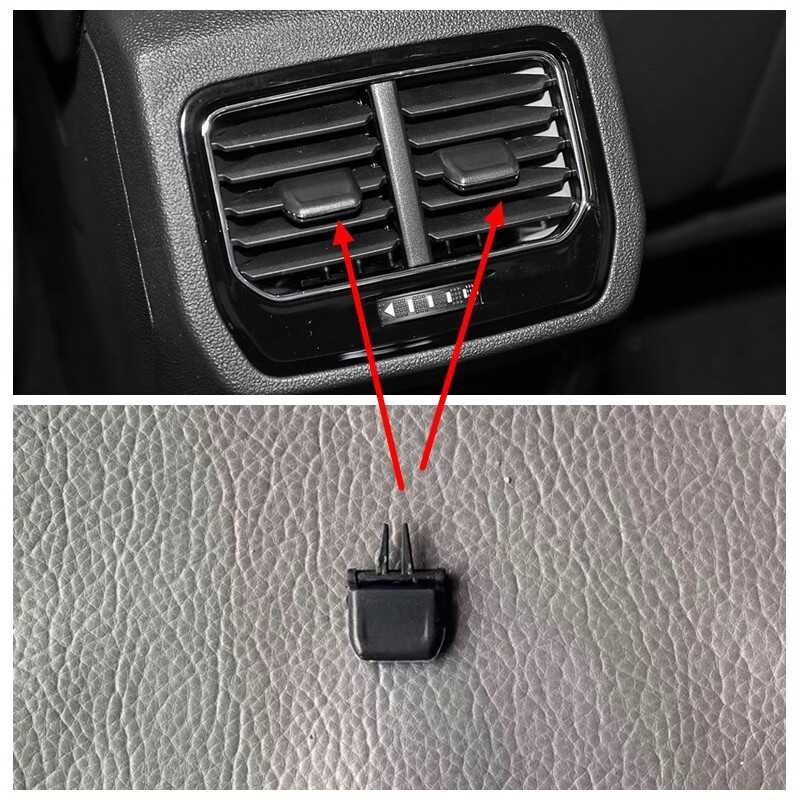 เหมาะสําหรับ Volkswagen 15-21 Lingdu Lingdu ด้านหลัง Air Outlet ที่วางแขนด้านหลังท่อไอเสีย Air Outle