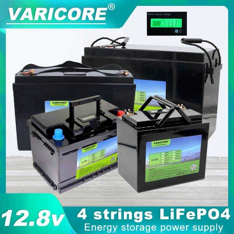 แบตเตอรี่ LiFePO4 310Ah 12V 120Ah 280Ah 12.8V ลิเธียมไอออนฟอสเฟต สำหรับรถบ้าน รถกอล์ฟ รถออฟโรด