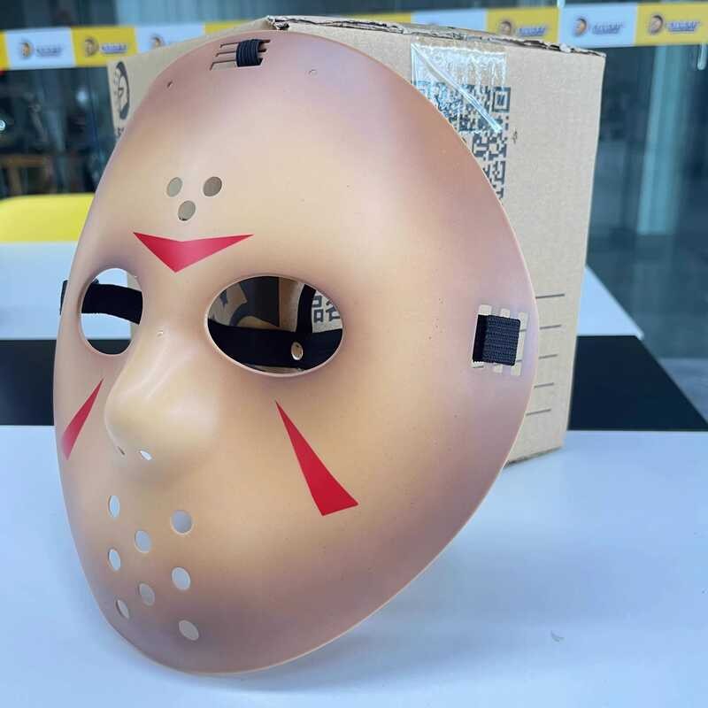 คอสเพลย์ฮาโลวีนหน้ากาก Jason อุปกรณ์ประกอบฉากเวทีฮาโลวีนปาร์ตี้สวมหน้ากากสยองขวัญตลก Jason หน้ากาก