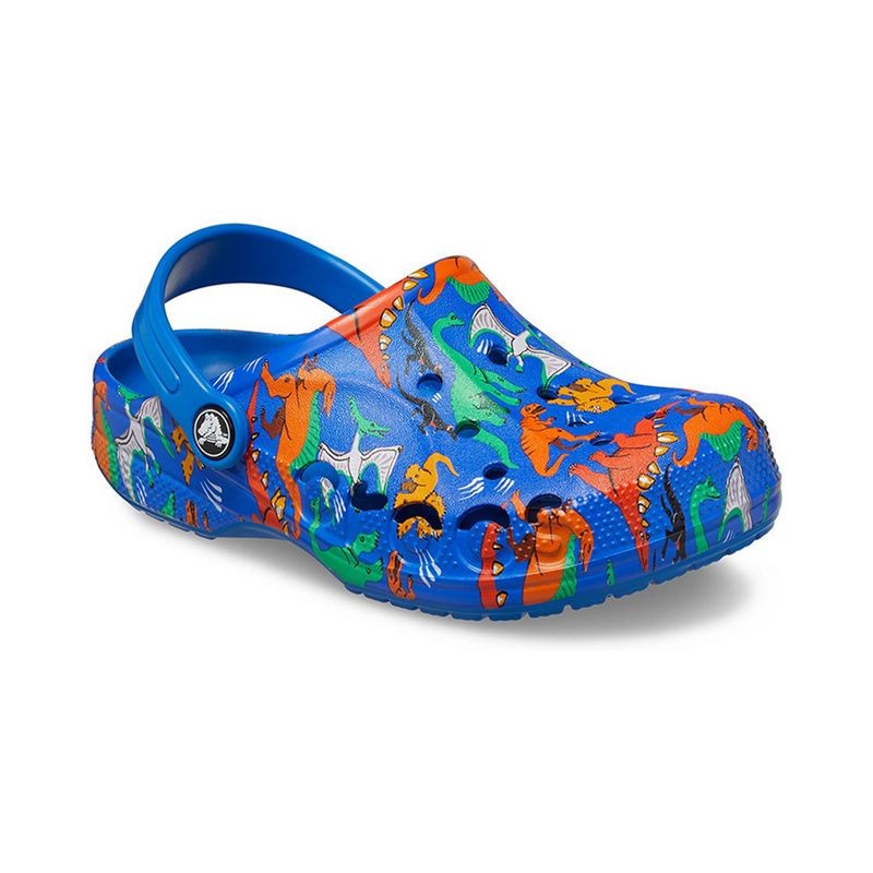 ♞,♘Crocs Crocchi Beyer Series Sandals สำหรับเด็กและรองเท้าหลุมมีน้ำหนักเบาระบายอากาศและอเนกประสงค์