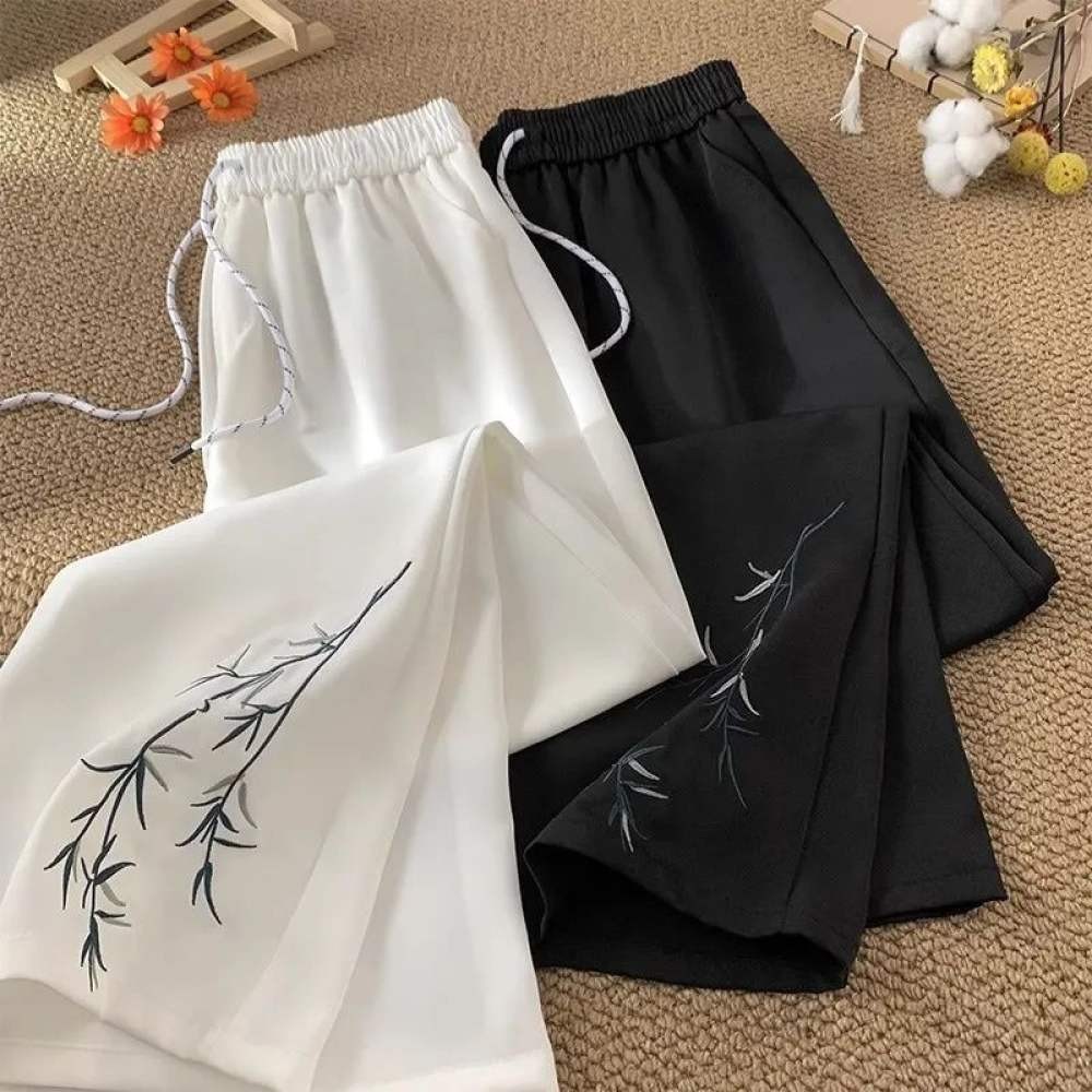 กางเกงขาตรงผู้ชาย ผ้าบาง ใส่สบาย สําหรับฤดูร้อน