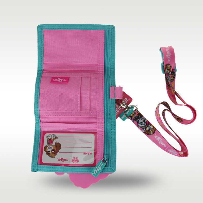 LY Smiggle Australia Original Children's Wallet Girl *K Skye Cartoon Messenger Change Card Storage