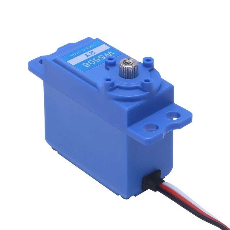 ➧ JX W5508-2T 8Kg 0.4Sec ความเร็วสูง Mariner Winch เซอร์โวเกียร์โลห