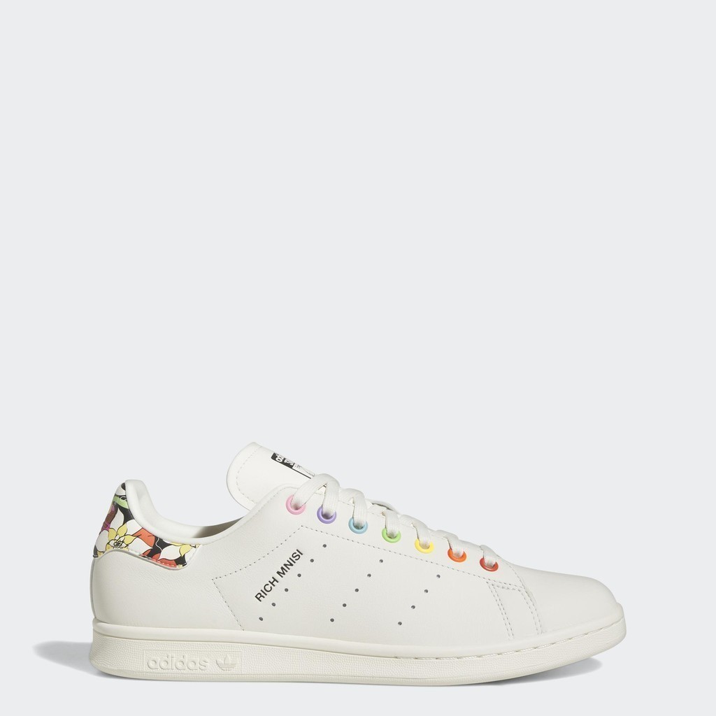 ฟิกเกอร์ adidas ไลฟ์สไตล์ รองเท้า Stan Smith PRIDE RM ผู้ชาย สีขาว ID7494