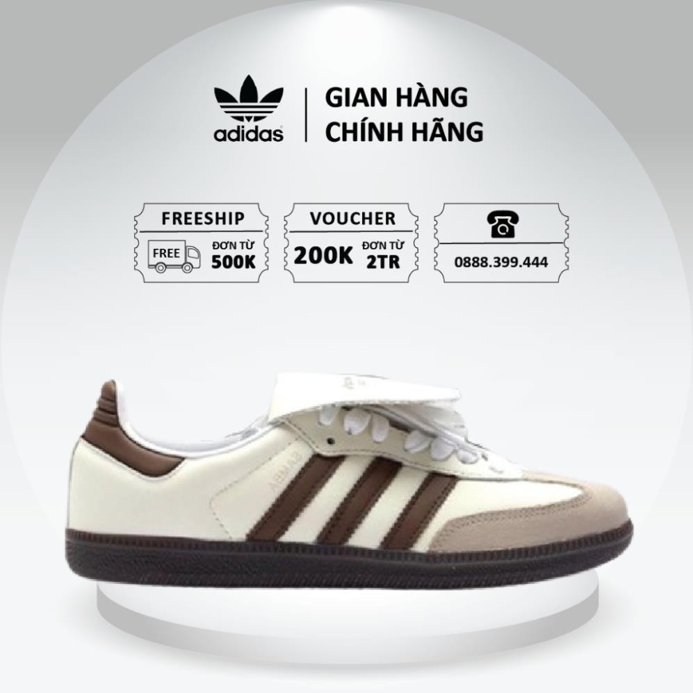 | ของแท้ | Adidas Samba OG Grains De CaféWhite Brown IG1024 รองเท้าผ้าใบ