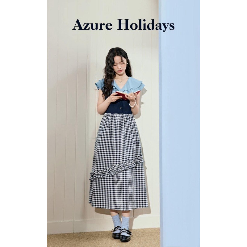 ชุดเดรส Kouse ของแท้ ไซส์ M newtag (เอวด้านล่าง 72)