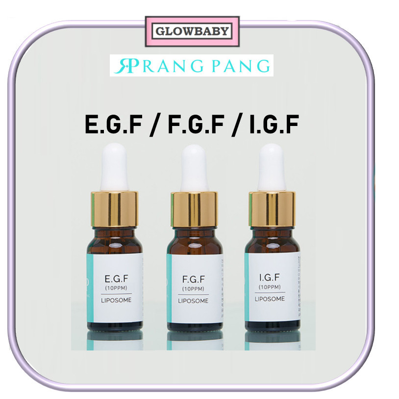 [Rangpang] Egf FGF IGF ลิปโซมแอมพูล 10 มล. 1ppm 10ppm