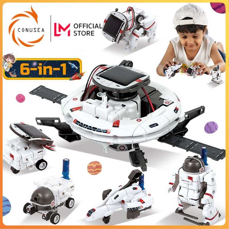 CONUSEA Solar Robot Educational Toys Technology Science Kits Learning Development Scientific Fantas