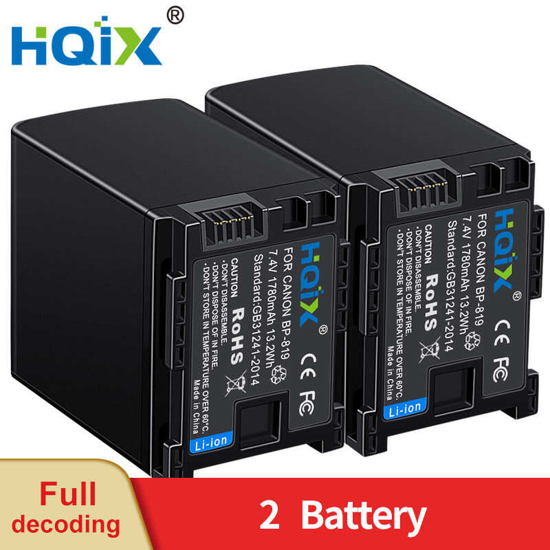 HQIX 8 สำหรับ Canon HF M31 M32 M40 M41 10 11 100 S10 S30 S21 S100 S20 HG20 HG21 XA10 เคร