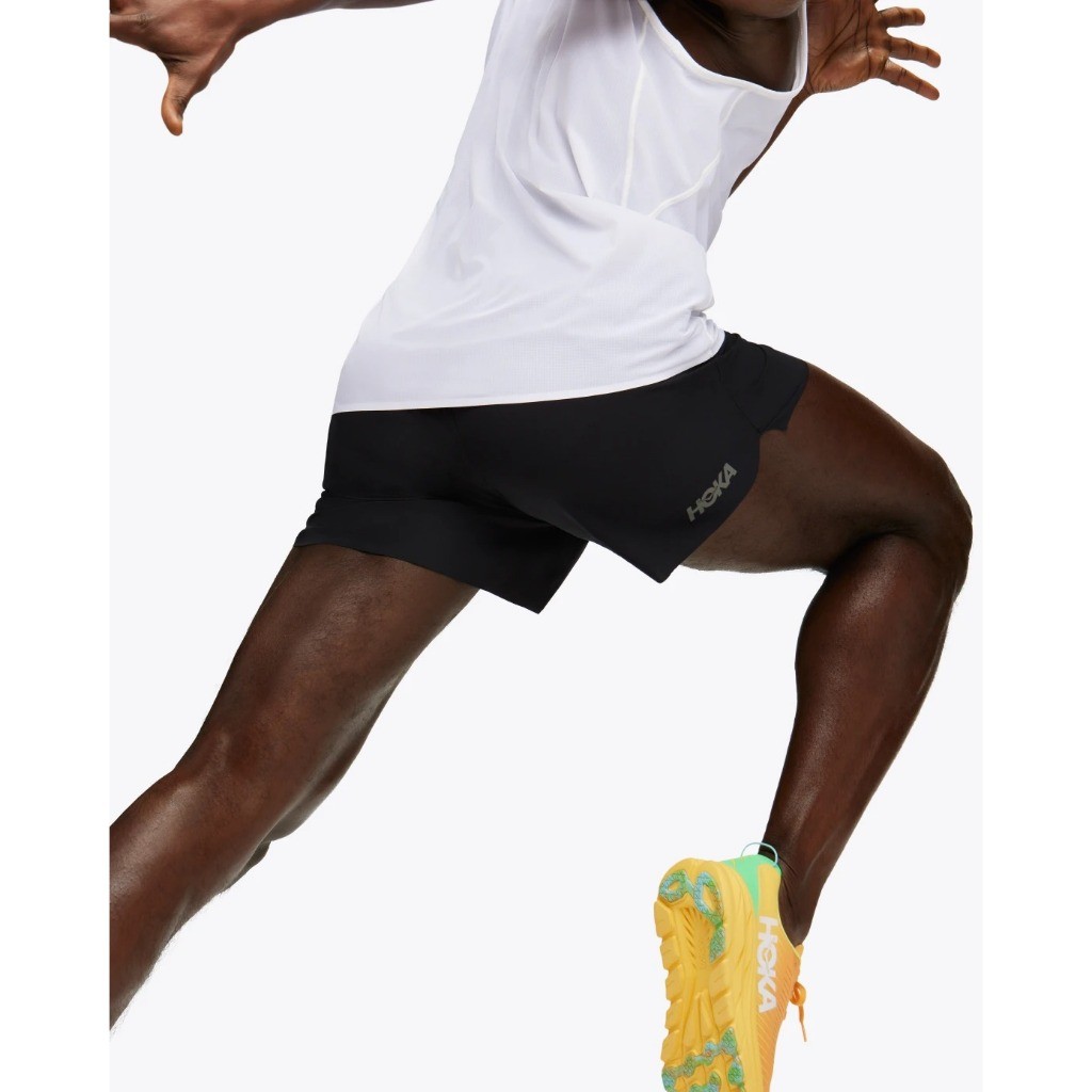 กางเกงขาสั้นผู้ชาย Hoka glide 5" กางเกงขาสั้นผู้ชาย 5 นิ้ว