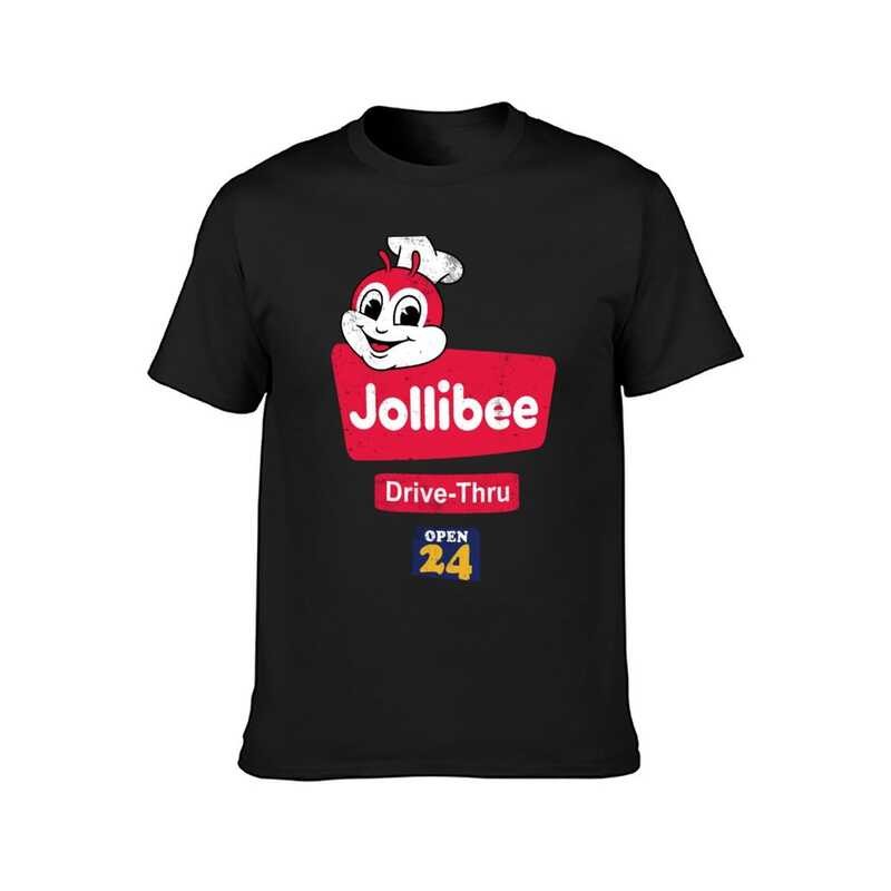 Jollibee 7D1 Drive Thru เสื้อยืดรูปแบบแห้งเร็วออกแบบที่กำหน