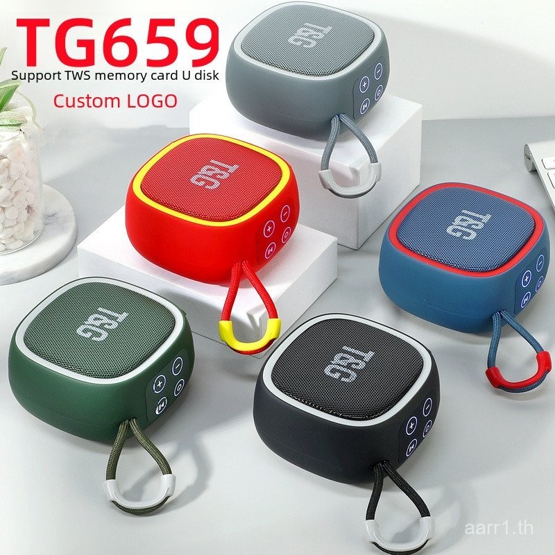 ใหม่ tg659ลำโพงบลูทูธกลางแจ้งไร้สายซับวูฟเฟอร์มินิของขวัญลำโพงการ์ดแบบพกพา