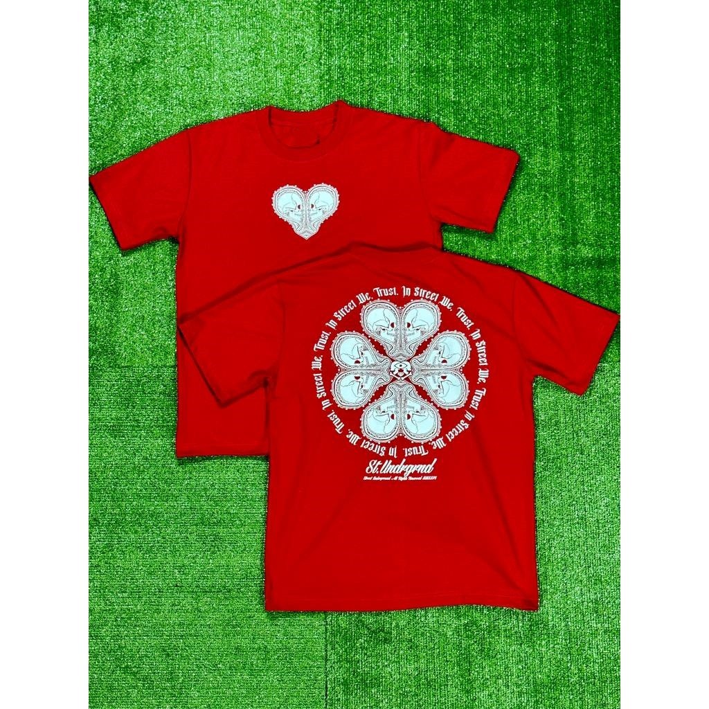 STREET UNDERGROUND - NEVER DIE (สีแดง)
