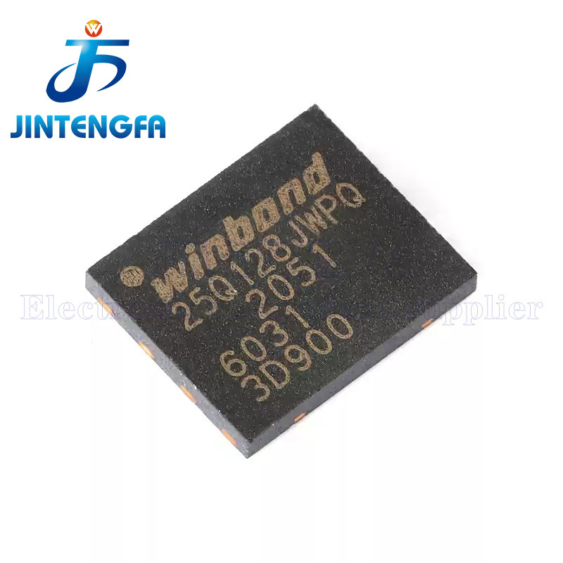5PCS W25Q128JWPIQ W25Q128JVEIQ W25Q128JVPIQ WSON-8 128Mbit 1.8V 3V 25Q128JVEQ 25Q128JWPQ128JWPQ 128J